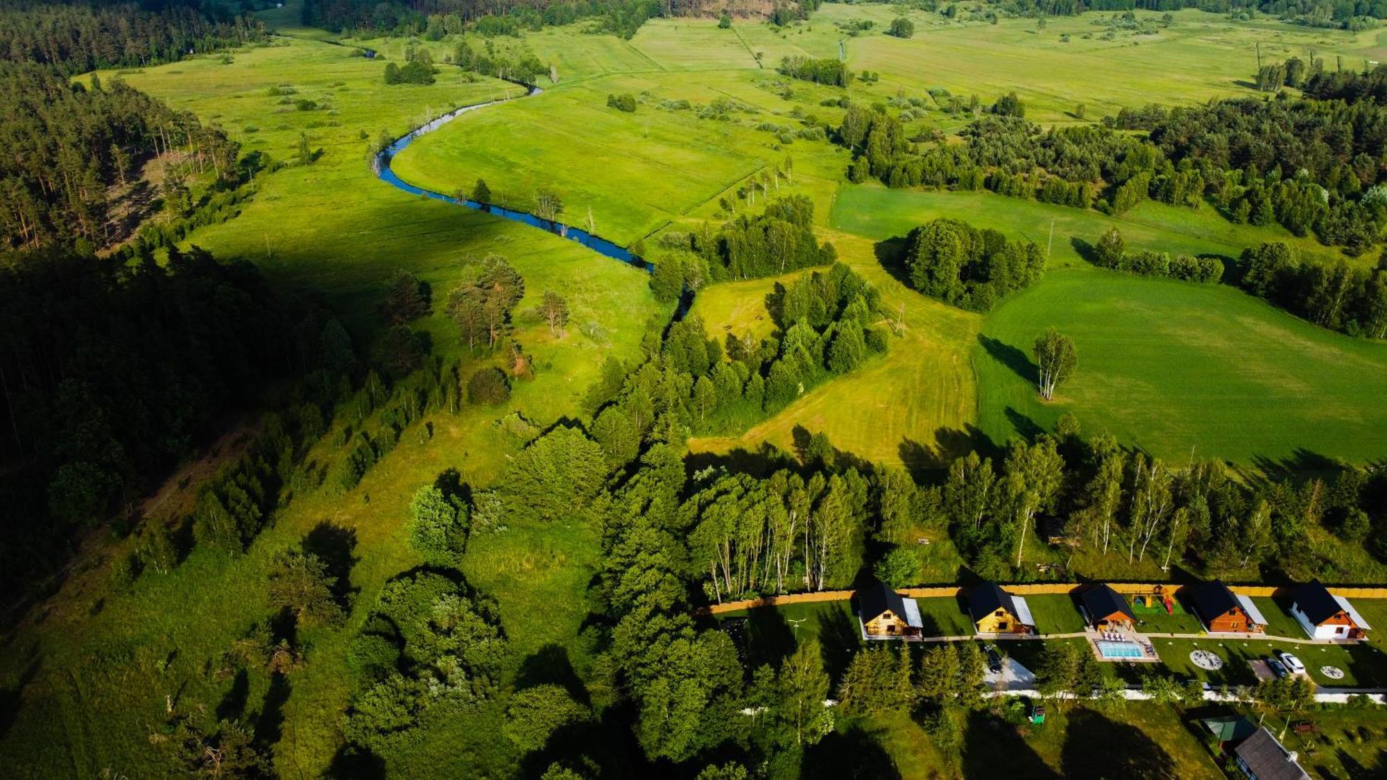 Oaza U Kaszuba- Domki Nad Slupia Jamno Esterno foto